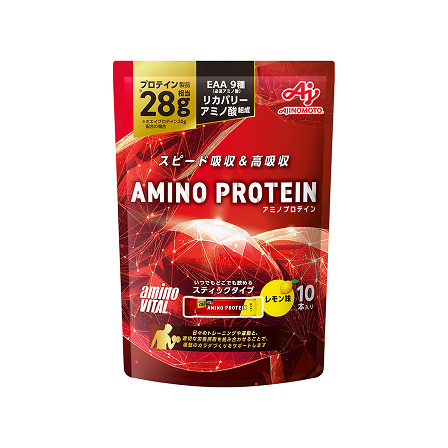 「アミノバイタルアミノプロテイン」レモン味