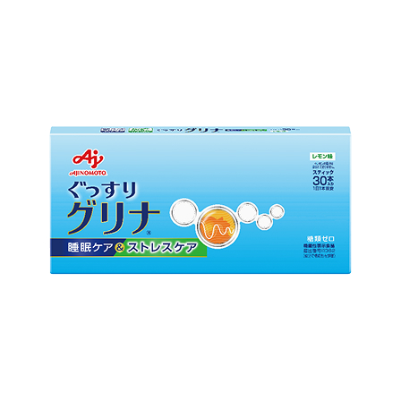 「グリナ」睡眠ケア＆ストレスケア